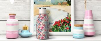 2 599 р. Термобутылка URBAN, 460 мл, цветы ASOBU sbv24.21-floral  с доставкой в г. Вологда. Увеличить фотографию 5