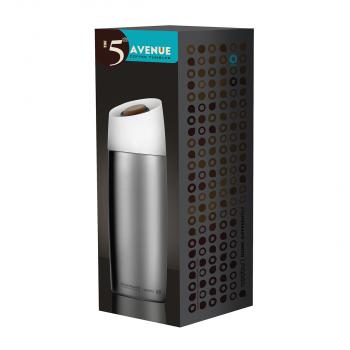 2 499 р. Термокружка THE 5TH AVENUE, 390 мл, черная ASOBU v800.06-black  с доставкой в г. Вологда. Увеличить фотографию 2