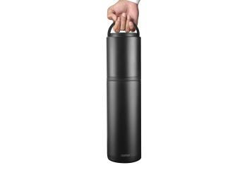 6 799 р. Термофутляр для вина VIN BLANC, черный ASOBU vpb1.06-black  с доставкой в г. Вологда. Увеличить фотографию 2