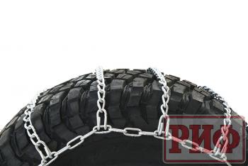 5 499 р. Цепи противоскольжения РИФ Грузовик"лесенка" 25 мм, 12.00xR20, 13.00R22,5 (к-т 2 шт.) РИФ rif18-0-0002255  с доставкой в г. Вологда. Увеличить фотографию 3