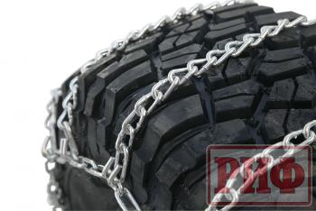 5 499 р. Цепи противоскольжения РИФ Грузовик"лесенка" 25 мм, 12.00xR20, 13.00R22,5 (к-т 2 шт.) РИФ rif18-0-0002255  с доставкой в г. Вологда. Увеличить фотографию 1