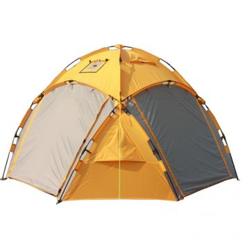 56 999 р. Шатер автомат Maverick Cosmos Thermal - под отопление (желто-серый) Maverick Tent m-t-yg-010  с доставкой в г. Вологда. Увеличить фотографию 6