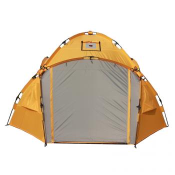 56 999 р. Шатер автомат Maverick Cosmos Thermal - под отопление (желто-серый) Maverick Tent m-t-yg-010  с доставкой в г. Вологда. Увеличить фотографию 4