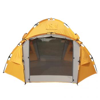 56 999 р. Шатер автомат Maverick Cosmos Thermal - под отопление (желто-серый) Maverick Tent m-t-yg-010  с доставкой в г. Вологда. Увеличить фотографию 3