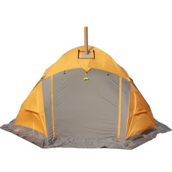 56 999 р. Шатер автомат Maverick Cosmos Thermal - под отопление (желто-серый) Maverick Tent m-t-yg-010  с доставкой в г. Вологда. Увеличить фотографию 1
