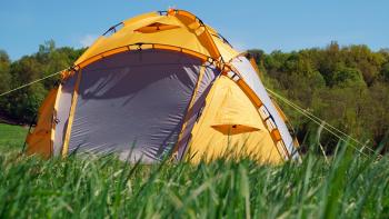 56 999 р. Шатер автомат Maverick Cosmos Thermal - под отопление (желто-серый) Maverick Tent m-t-yg-010  с доставкой в г. Вологда. Увеличить фотографию 8