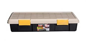 2 679 р. Ящик экспедиционный IRIS RV BOX 770F, 22 литра, ORCHERBLACK, 77x32x15,5 см. IRIS OHYAMA rv770fo  с доставкой в г. Вологда. Увеличить фотографию 1