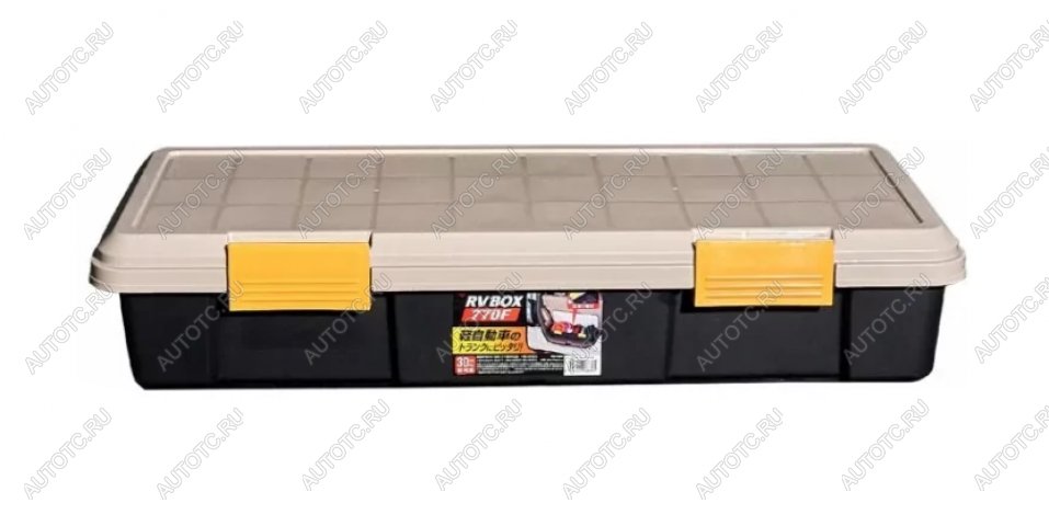 2 679 р. Ящик экспедиционный IRIS RV BOX 770F, 22 литра, ORCHERBLACK, 77x32x15,5 см. IRIS OHYAMA rv770fo  с доставкой в г. Вологда