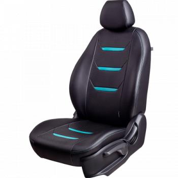 Комплект чехлов для сидений (РЗС 60/40 +подлокот. 2П+ 1Г Орегон) ТУРИН-2 Lord Autofashion Mazda 3/Axela BK дорестайлинг седан (2003-2006)