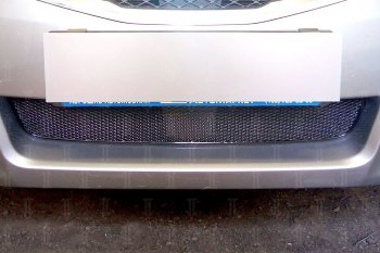 4 099 р. Защитная сетка в бампер (низ, ячейка 4х10 мм) Стрелка11 Премиум Subaru Legacy BM/B14 дорестайлинг седан (2009-2013) (Чёрная)  с доставкой в г. Вологда. Увеличить фотографию 3