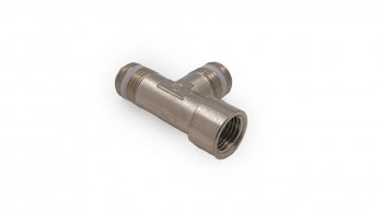 1 039 р. Фитинг тройник с фторопластовым кольцом Camozzi S2050 12-12 Camozzi s2050 12-12  с доставкой в г. Вологда. Увеличить фотографию 2