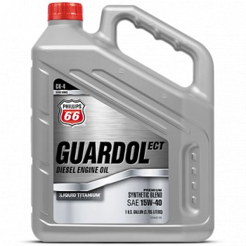 3 699 р. Масло Phillips 66 Guardol ECT Motor Oil (TI, СК4) 15W40 3.785 L CUMMINS 13811  с доставкой в г. Вологда. Увеличить фотографию 2