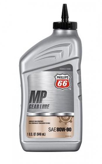 899 р. Масло трансмиссионное Phillips 66 MP GEAR LUBE 80W90 0.946 L CUMMINS 14626  с доставкой в г. Вологда. Увеличить фотографию 1