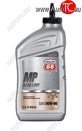 899 р. Масло трансмиссионное Phillips 66 MP GEAR LUBE 80W90 0.946 L CUMMINS 14626  с доставкой в г. Вологда