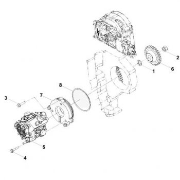 54 999 р. Топливный насос высокого давления (ТНВД) Bosch ISF 2.8 0445020119 CUMMINS 0404  с доставкой в г. Вологда. Увеличить фотографию 1
