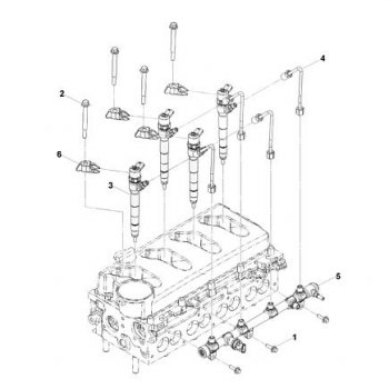 9 999 р. Форсунка топливная Bosch ISF 2.8 (Евро 3) 0445110376  0445110594 CUMMINS 0242  с доставкой в г. Вологда. Увеличить фотографию 1