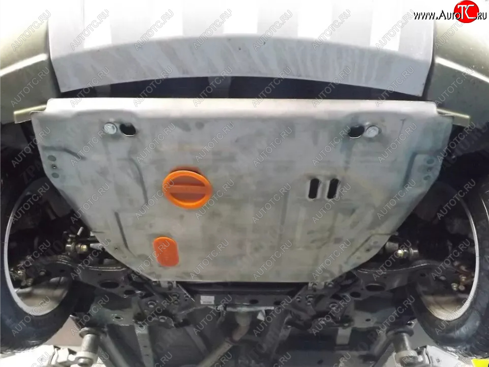 3 599 р. Защита картера двигателя и КПП (V-1,8) ALFECO  Geely Emgrand X7 (2015-2018) 1-ый рестайлинг (Сталь 2 мм)  с доставкой в г. Вологда