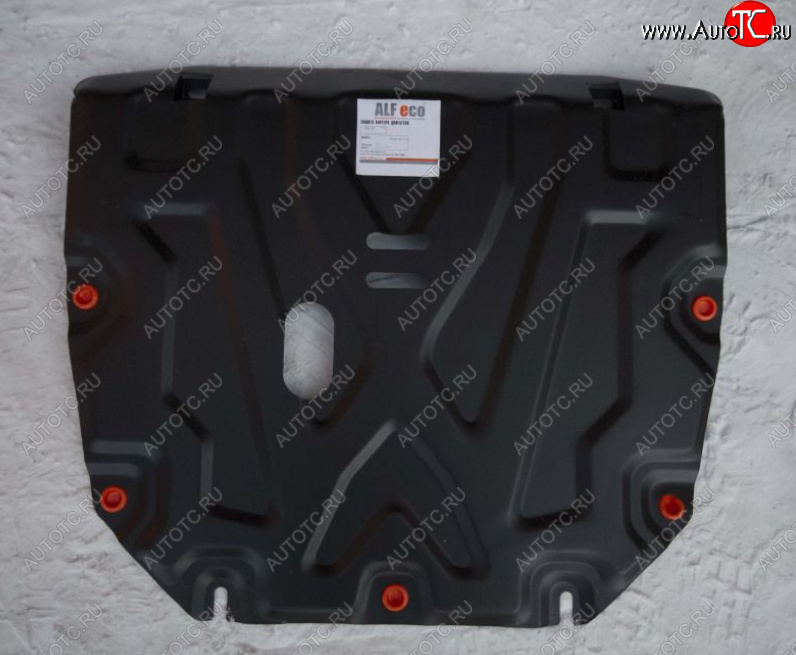 10 199 р. Защита картера двигателя и КПП (V-2,4) Alfeco  Honda CR-V  RM1,RM3,RM4 (2014-2018) рестайлинг (Алюминий 3 мм)  с доставкой в г. Вологда