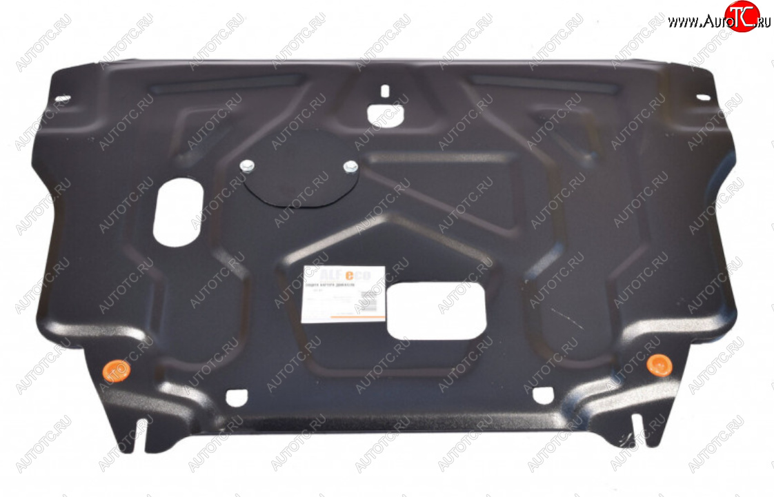 14 799 р. Защита картера двигателя и КПП (установка на штатные точки) Alfeco  Hyundai Creta  GS (2015-2021) дорестайлинг, рестайлинг (Алюминий 4 мм)  с доставкой в г. Вологда
