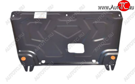 12 849 р. Защита картера двигателя и КПП (установка на штатные точки) Alfeco  Hyundai Creta  GS (2015-2021) дорестайлинг, рестайлинг (Алюминий 4 мм)  с доставкой в г. Вологда