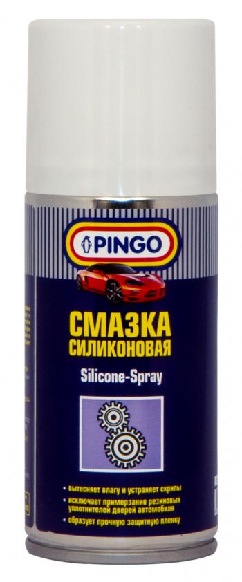 299 р. Силиконовая смазка  аэрозоль 150 мл Pingo 85060-0  с доставкой в г. Вологда. Увеличить фотографию 1