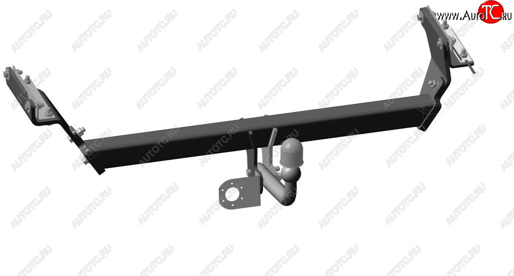 9 249 р. Фаркоп Bosal-Oris Nissan Qashqai 2 J11 дорестайлинг (2013-2019) (стальной, шар A (F20))  с доставкой в г. Вологда