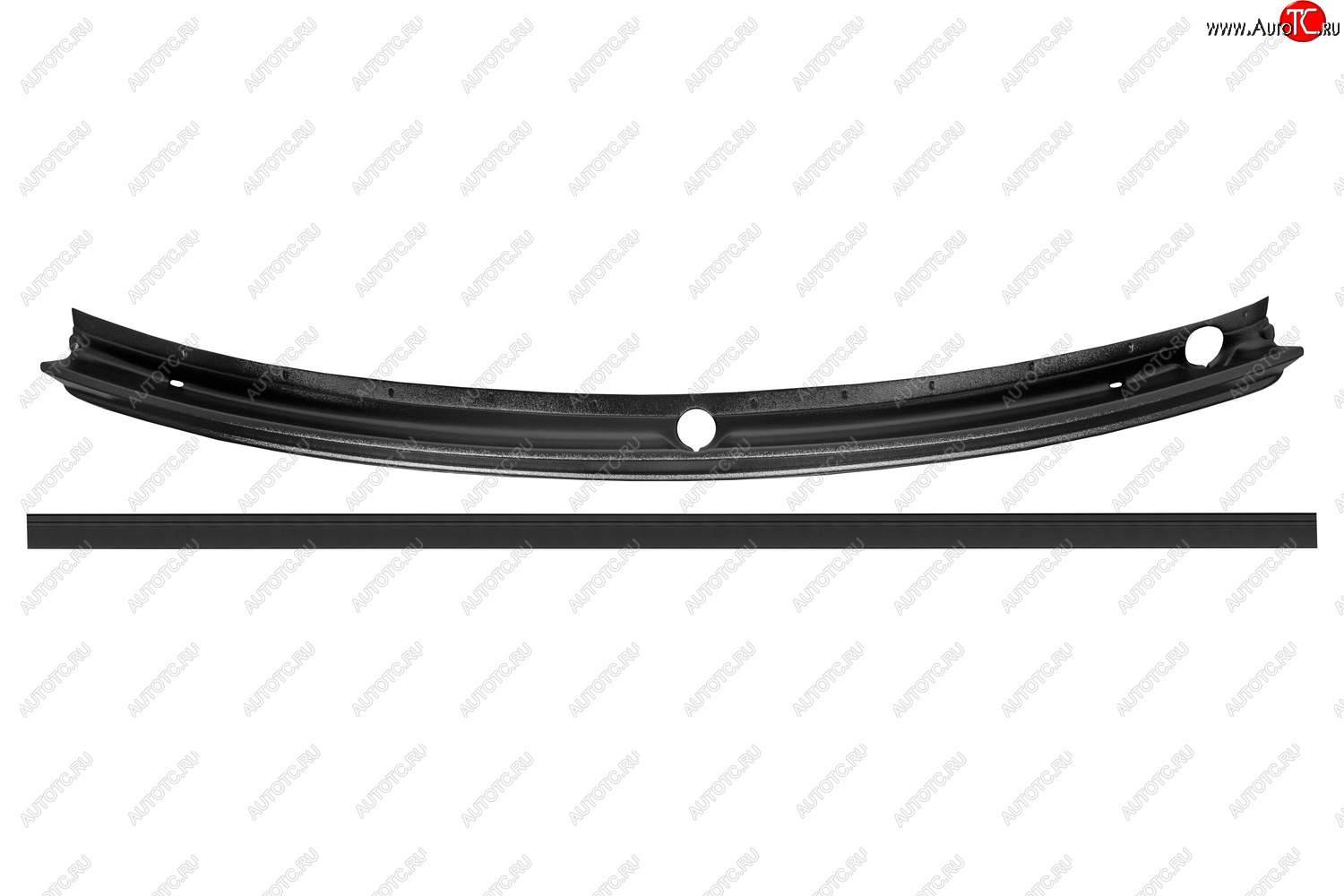 4 599 р. Жабо цельное без скотча для Nissan Terrano 2014-2015, 2016-˃, Renault Duster (I рест.) 2015-˃, шагрень  Ниссан Террано Русская Артель nr-159412  с доставкой в г. Вологда