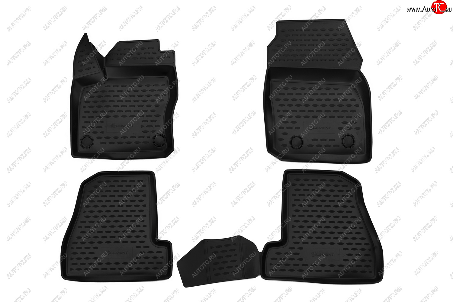 719 р. Коврики в салон FORD Focus 3, 042011-2015, 2015- 4 шт. (полиуретан)  Форд Фокус Element orig.1751152  с доставкой в г. Вологда
