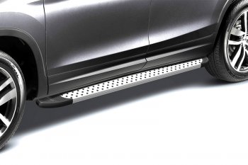 14 599 р. Комплект алюминиевых порогов Arbori Standart Silver длина 1250мм без крепежа Arbori alssdl1250  с доставкой в г. Вологда. Увеличить фотографию 1