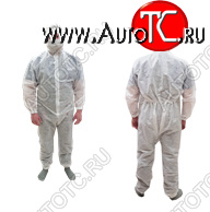 1 299 р. Комбинезон на молнии из спанбонда, белый Autofamily afsz04.042  с доставкой в г. Вологда