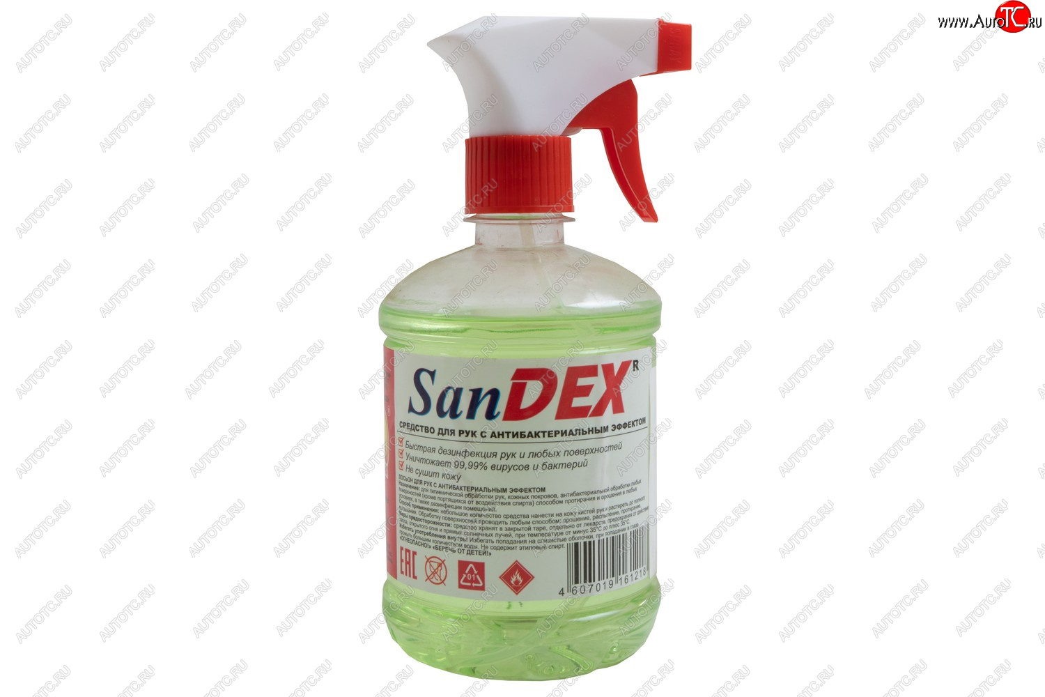 739 р. Средство для рук SanDex 0,5л ТР (пэтт) Autofamily afsz01.045  с доставкой в г. Вологда