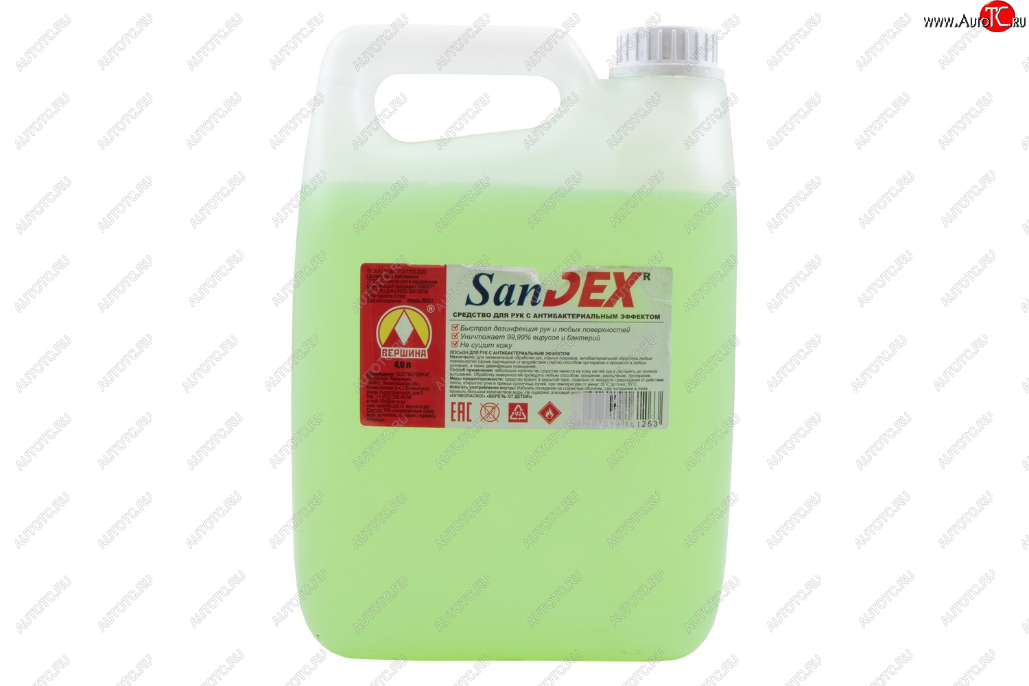 3 499 р. Средство для рук SanDex 4,0л (пндт) Autofamily afsz01.047  с доставкой в г. Вологда