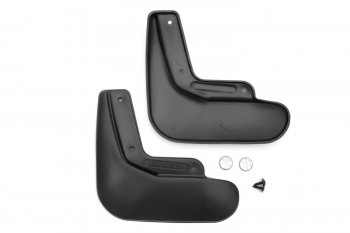 2 379 р. Брызговики задние подходят для KIA Rio X 2020 -, хб., 2 шт.(optimum) в пакете  Киа Рио FROSCH nlf.a0n046.e11  с доставкой в г. Вологда. Увеличить фотографию 1