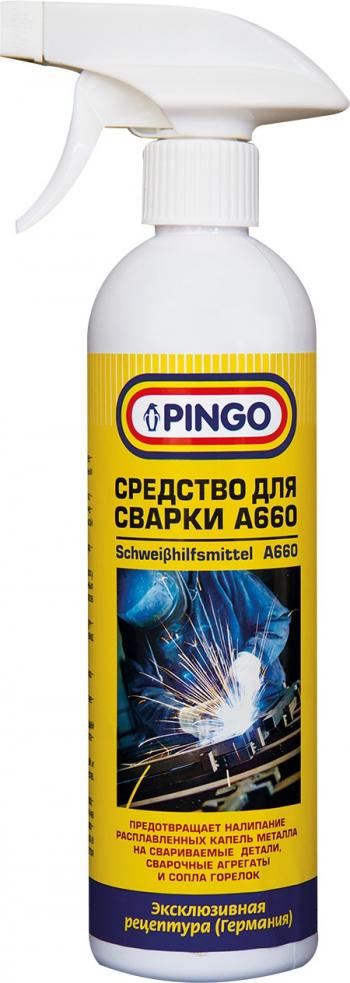 699 р. Средство для сварки А 660, спрей 500 мл. Pingo 95050-0  с доставкой в г. Вологда. Увеличить фотографию 1