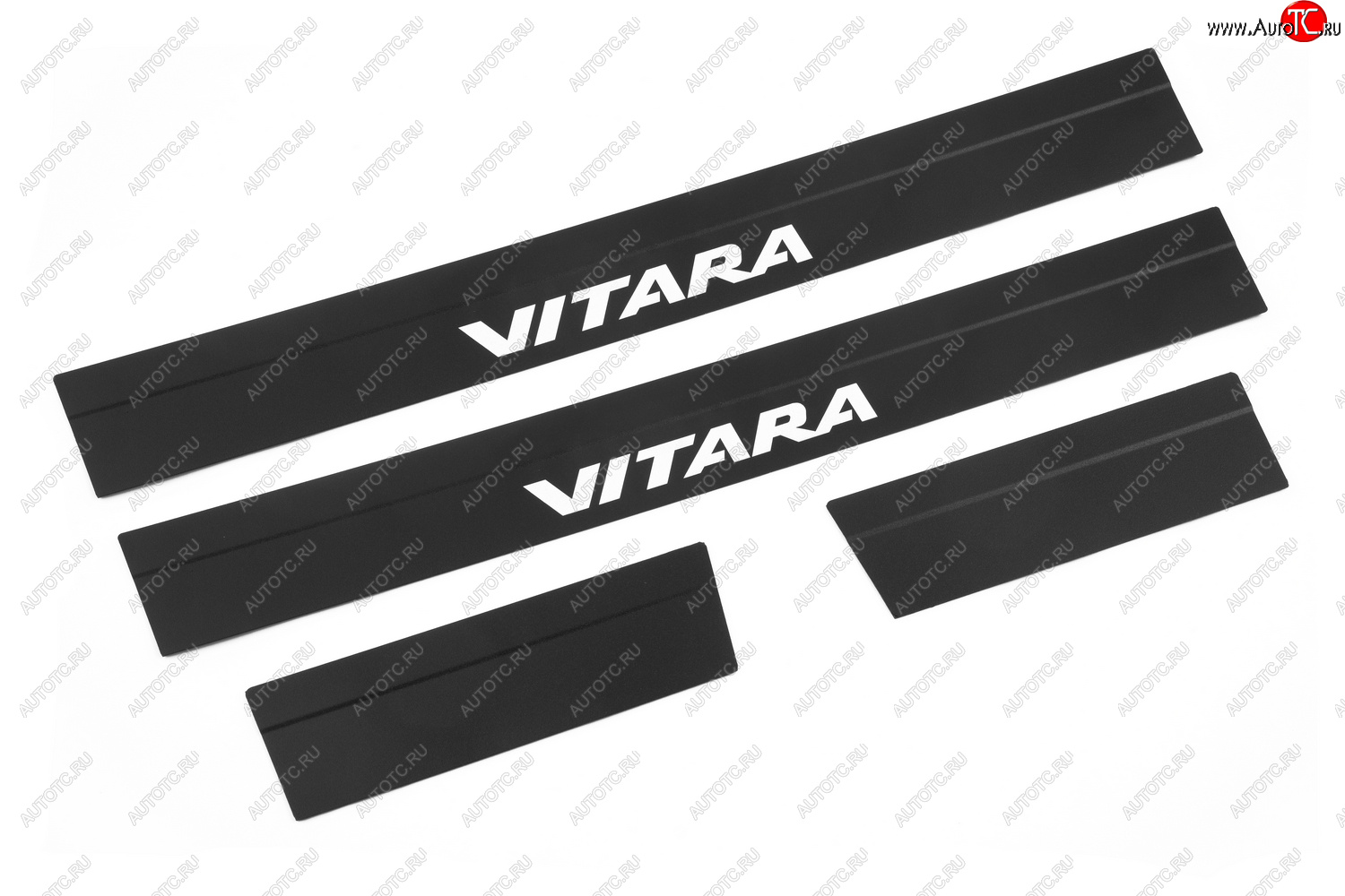 2 169 р. Накладка на внутренние пороги Suzuki Vitara, к-т 4 шт. Черные  Сузуки Сх4 SUZUKI 990nn-54p00-000  с доставкой в г. Вологда