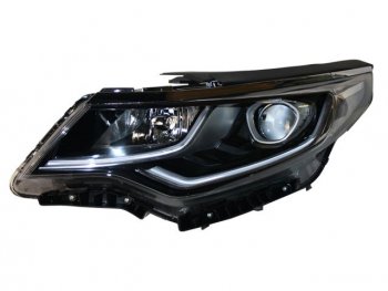 14 649 р. Левая фара (диодная) BODYPARTS  KIA Optima  JF (2018-2020) седан рестайлинг  с доставкой в г. Вологда. Увеличить фотографию 3