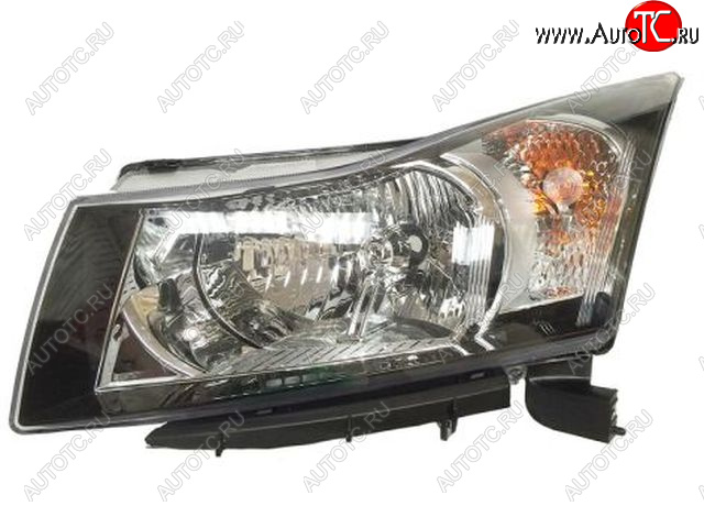 5 999 р. Левая фара (c электрокорректором) BODYPARTS  Chevrolet Cruze  J300 (2009-2012) седан дорестайлинг  с доставкой в г. Вологда
