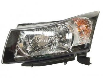 5 999 р. Левая фара (c электрокорректором) BODYPARTS  Chevrolet Cruze  J300 (2009-2012) седан дорестайлинг  с доставкой в г. Вологда. Увеличить фотографию 2