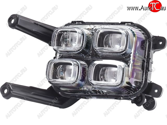 6 449 р. Левая противотуманная фара (диодня) BODYPARTS  KIA Sportage  4 QL (2016-2018) дорестайлинг  с доставкой в г. Вологда