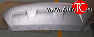 2 399 р. Накладка на передний бампер (серебристая) BodyParts  Ford Kuga  2 (2016-2019) рестайлинг  с доставкой в г. Вологда