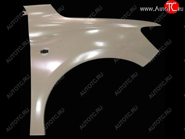 3 579 р. Правое крыло (с отверстием под повторитель поворота) BodyParts  CITROEN C-elysee  дорестайлинг (2012-2017) (Неокрашенное)  с доставкой в г. Вологда
