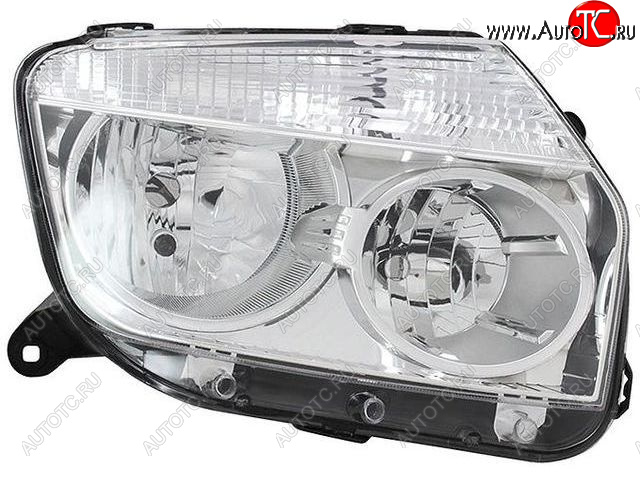 3 879 р. Правая фара (корректор) BODYPARTS Renault Duster HS дорестайлинг (2010-2015)  с доставкой в г. Вологда