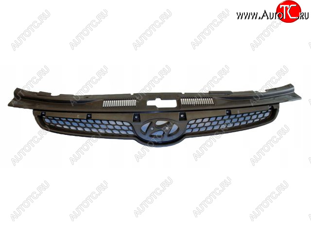 2 279 р. Решётка радиатора (с хром молдингом) BodyParts  Hyundai I30  FD (2007-2010) универсал дорестайлинг, хэтчбек дорестайлинг (Неокрашенная)  с доставкой в г. Вологда