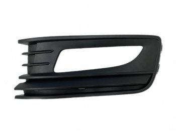 Левая вставка переднего бампера (с отверстием под ПТФ, пр-во Россия) BODYPARTS Volkswagen Polo  5 (2015-2020) седан рестайлинг