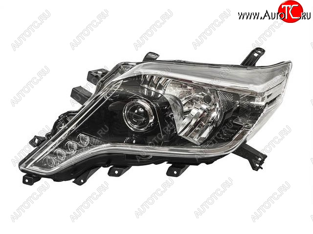 17 499 р. Левая фара (под корректор, диодная) BODYPARTS  Toyota Land Cruiser Prado  J150 (2013-2017) 1-ый рестайлинг  с доставкой в г. Вологда
