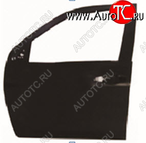 15 749 р. Левая дверь передняя BodyParts Toyota Hilux AN120 дорестайлинг (2016-2020) (Неокрашенная)  с доставкой в г. Вологда
