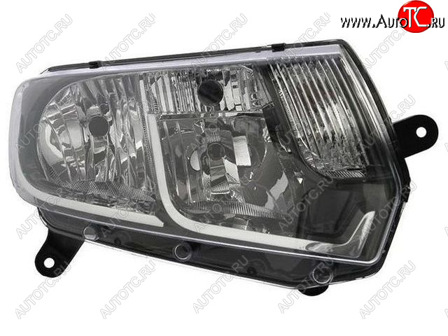 3 199 р. Правая фара BODYPARTS  Renault Logan  2 (2014-2018) дорестайлинг  с доставкой в г. Вологда