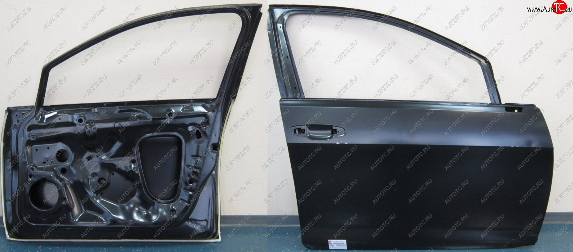 13 449 р. Правая дверь передняя BodyParts Volkswagen Golf 7 дорестайлинг, хэтчбэк 5 дв. (2012-2017) (Неокрашенная)  с доставкой в г. Вологда