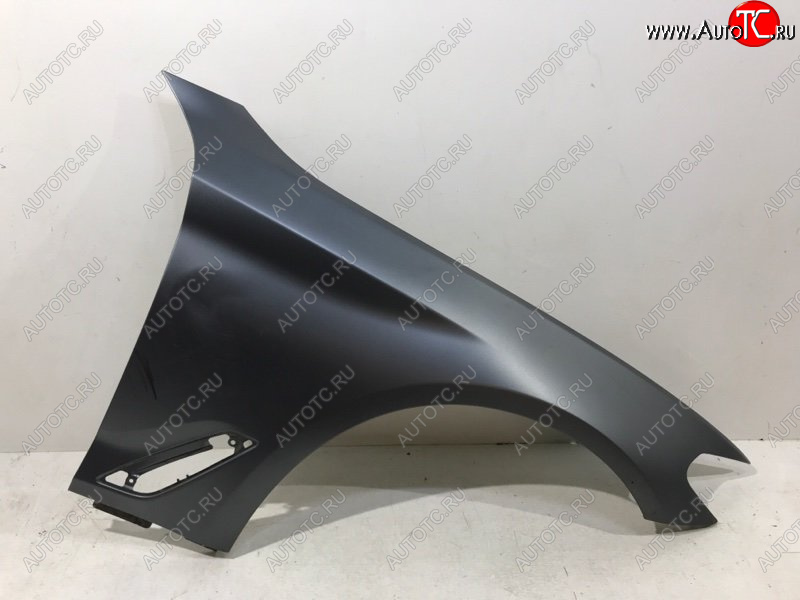 13 599 р. Правое крыло (алюминий, Тайвань) BodyParts BMW 5 серия G30 дорестайлинг, седан (2016-2020) (Неокрашенное)  с доставкой в г. Вологда