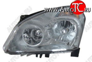 6 499 р. Левая фара (c электрокорректором) BODYPARTS  Nissan Qashqai  1 (2007-2010) дорестайлинг  с доставкой в г. Вологда
